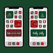 200 App Icons Christmas Eve Ios 14 Merry Xmas Red Green New Year Widget Quotes Illustration Xmas Tree Iphone Home Screen Custom In 2021 Homescreen App Icon Homescreen Iphone