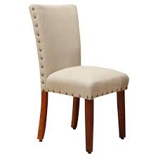 Homepop Classic Parsons Chair With Nailhead Trim Set Of 2 Walmart Com Dining Chairs Furniture Upholstered Dining Chairs