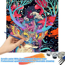 Für 100% sicherheit nutzen wir. Schone Mihua Hirsche Diy Malen Nach Zahlen Kit Farbung Durch Zahlen Bild Durch Zahlen Olgemalde Kartiny Po Nomeram Malerei Und Kalligraphie Aliexpress