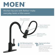 Rich, antiqued bronzes, classic chrome, subtle, warm nickels, and more bold, modern finishes, like black and gold. Oil Rubbed Bronze Moen 7185eorb Brantford One Handle High Arc Pulldown Kitchen Faucet Featuring Reflex And Motionsense Tools Home Improvement Kitchen Fixtures Amaltheiayada Gr