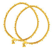 India's extensive collection of gold jewellery designs at kalyan jewellers. Indian Anklet Barefoot Anklets And Toe Rings Historically
