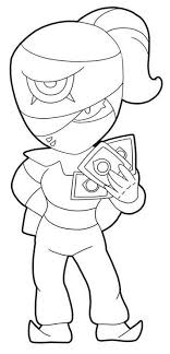 Brawl stars tara, primary attack, super ability, rating, and tips. Dibujos De Brawl Stars Para Colorear Colorear24 Com