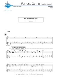 Weihnachtslieder als pdf und midi. Movie Soundtrack Sheet Music For Piano Forrest Gump Klaviernoten Kostenlos Ausdrucken