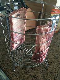 Baby Back Ribs In The Char Broil Big Easy Char Broil Big Easy Big Easy Recipes Charbroil Big Easy Recipes