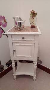 chevet ancien avec dessus marbre meubles et rangements par jo relook mobilier de salon relooker meuble relooking meuble