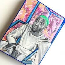Latest And Greatest Commission Done Of Frank Blonded Frankocean Arts Visuals Painting Acyrilic Bold Colours Pinkaf S In 2020 Painting Art Frank Ocean