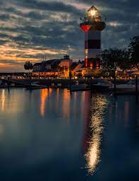 Harbortown Lighthouse At Sunset Hilton Head Island South Carolina By Perry Hoag 500px Hilton Head Island South Carolina Hilton Head Island Hilton Head