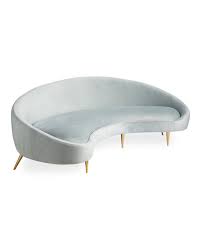Jonathan adler ether curved sofa. Jonathan Adler Ether Curved Sofa