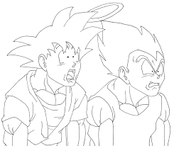 Goku And Vegeta Inside Buu By Osoroshiiyasai On Deviantart Coloring Pages Dragon Ball Z Dragon Ball Super