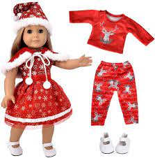 We did not find results for: Amazon Com Ebuddy 5pc Christmas Clothes Dress With 1 Pair Shoes For 18 Inch Dolls Includes American Girl Journey Girl Our Generation Toys Games