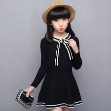 Cheap Kids Dress Buy Quality Long Sleeve Kids Dress Directly From China 13 Years Suppliers Teenagers Baby Girl Cl Kids Dress Girl Outfits Little Girl Fashion
