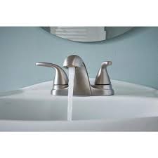 Maybe you would like to learn more about one of these? Moen Adler 4 In Centerset 2 Handle Bath Faucet With 3 Piece Hardware Set In Spot Resist Brushed Nickel 18 In Towel Bar 84603n 4c3pc18 The Home Depot
