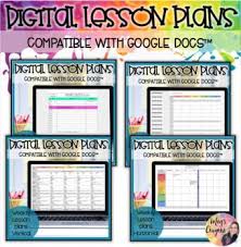 Google Doc Bundled Lesson Plan Templates In 2020 Lesson Plan Templates How To Plan Daily Lesson Plan