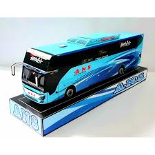 Share dan review livery bus ans jbhd shd xhd sdd srikandi shd bussid. Miniatur Papercraft Bus Ans Patriot Shopee Indonesia