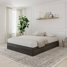 Nexera Full Size Storage Wood Bed Frame