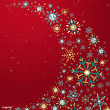 Red Christmas Winter Holiday Background With Snowflake Vector Free Image By Rawpixel Com Holiday Background Red Christmas Winter Holidays