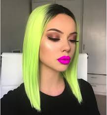 Black And Green Bob Wig Bright Neon Lime Short Lace Front Green Bob Wig With Ombre For Women Anime Cosplay Party Everyday Wigs 14 In 35 Cm Hair Heat Resistant Cvetnye Volosy Volosy