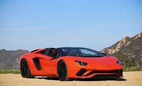 2018 Lamborghini Aventador S Roadster Front Wallpapers 6 Newcarcars