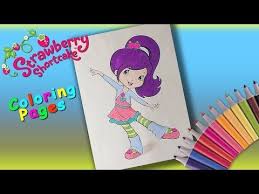 Maybe you would like to learn more about one of these? Youtube Coloring Books Coloring Pages For Girls Strawberry Shortcake