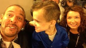 Lance Crabtree Gets a Kiss From Carrie Underwood