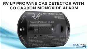 There are a few different types of detectors available. Rv Lp Propane Gas Detector With Co Carbon Monoxide Alarm Youtube