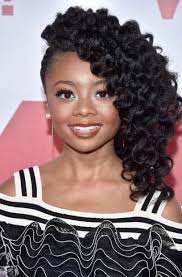 Women with straight hair crave perfect curls; 37 Gorgeous Natural Hairstyles For Black Women Quick Cute Easy
