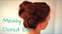 Bun For Short Hair For Wedding