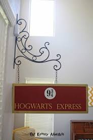 Diy Hogwarts Express Sign Harry Potter Party Ideas Harry Potter Room Decor Harry Potter Bedroom Harry Potter Decor
