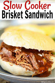 If you cook a brisket at this temperature, you have two choices: Crock Pot Brisket Sandwich Recipe Slow Cooker Beef Brisket Recipe