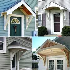 Aussentur Markise Dekoration Ideen Door Awnings Front Door Canopy Porch Awning