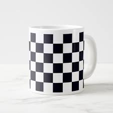 Black And White Checkered Coffee Mugs Pin By Joye Morgan On Home Additions In 2020 Mugs Checkerboard Pattern Coffee Mugs