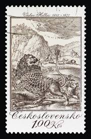 Libor hájek vyhodil puk z obranného pásma a pomaly sa dokotúľal do našej. Der Lowe Und Die Maus Durch Vaclav Hollar 1665 Themen Jagend Redaktionelles Foto Bild Von Philatelie Erbe 126421316