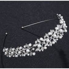 Diadem Tiara Haarreif Fur Die Braut Gunstig Online Kaufen Diadem Strass Perlen Gunstig Kaufen Diadem Brautfrisuren Haarreif Diadem Hochzeit Haarschmuck Braut