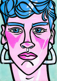 Large Print «demasculinize». Fine Art Print Giclee, Wall Art, Abstract,  Modern, Aesthetic, Home Decor