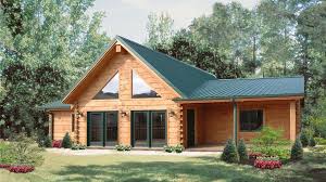 For A Smaller But Still Mid Sized Log Cabin That Has Some Large Glass Features The Shiloh Log Cabin Kit Flo Log Homes Cabin Kits Floor Plans Log Home Designs