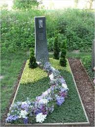 Its prohibition against lifelike representations of humans indirectly stimulated the use of geometrically based formats (like flowers) for visual arts. 51 Grave Planting Ideas Grave Decorations Memorial Garden Cemetery Decorations