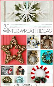 Diy snowy winter wreath create the illusion of falling snow with a soft cheesecloth wrapped wreath with faux eucalyptus, white berries, and foam balls. 35 Best Winter Wreath Ideas Craftionary