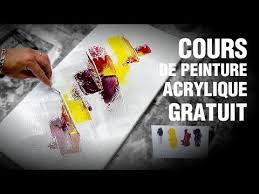 Videotuto Comment Faire Un Tableau Tutoriel De Peinture Acrylique Complet Acrylique Cours De Peinture Acrylique Cours De Peinture Peinture Acrylique