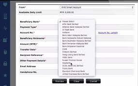 Simple, convenient and secure channel to pay or receive funds. Cara Transfer Duit Rhb Ke Rhb Bank Lain Online