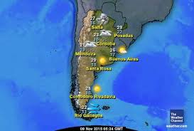 Mapas Climaticos Rio Gallegos The Weather Channel Posadas