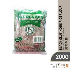 Ini resepi kuih koci pulut hitam sedap yang viral. Sang Kancil Black Glutinous Rice Flour Tepung Pulut Hitam Kuih Koci é»'ç³¯ç±³ç²‰ 200g Shopee Malaysia