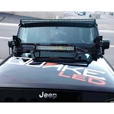 53 Inch Led Light Bar Single Row 250 Watt Super Spot Monolith Slim Series