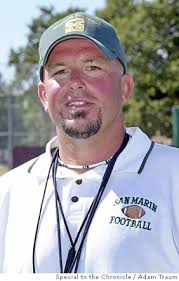 Kevin Ghee, new football coach at San Marin, is a familiar face