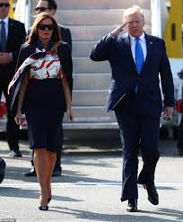 Melania S Three Outfits Of The Day Dazzles In White Evening Gown First Lady Fashion First Lady Melania