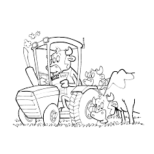 Image titleucwords mandala kleurplaat voor kinderen. Leuk Voor Kids De Koe Rijdt In De Tractor