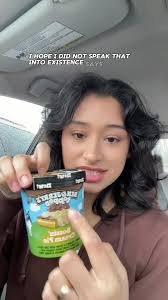 Trying ben and jerrys new ice cream flavor! Would you buy this? 💗  #benandjerrys #icecream #tastetest #candyreview #foodcritic #foodreview  #dessert #bostoncream #CapCut