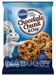 If cookie dough is intended to be used to bake cookies then baking soda or baking powder gets added to the dough. Pillsbury Ready To Bake Cookie Chocolate Chip Chunk 454g Freshco Toronto Gta Grocery Delivery Inabuggy
