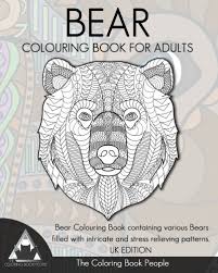 Black and white coloring page illustration teddy bear coloring pages stock illustrations. Bear Colouring Book For Adults The Coloring Book People 9781537507422 Amazon Com Books