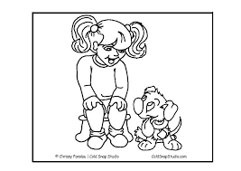 Tanti disegni in pdf da scaricare gratis e stampare per divertirsi a colorare con i bambini. Disegno Da Colorare Bimba Con Cane Disegni Da Colorare E Stampare Gratis Imm 7365