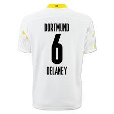 I would say vdv's goal was more cheeky. Kinder Fussball Thomas Delaney 6 Ausweichtrikot Weiss Gelb Trikot 2020 21 Hemd